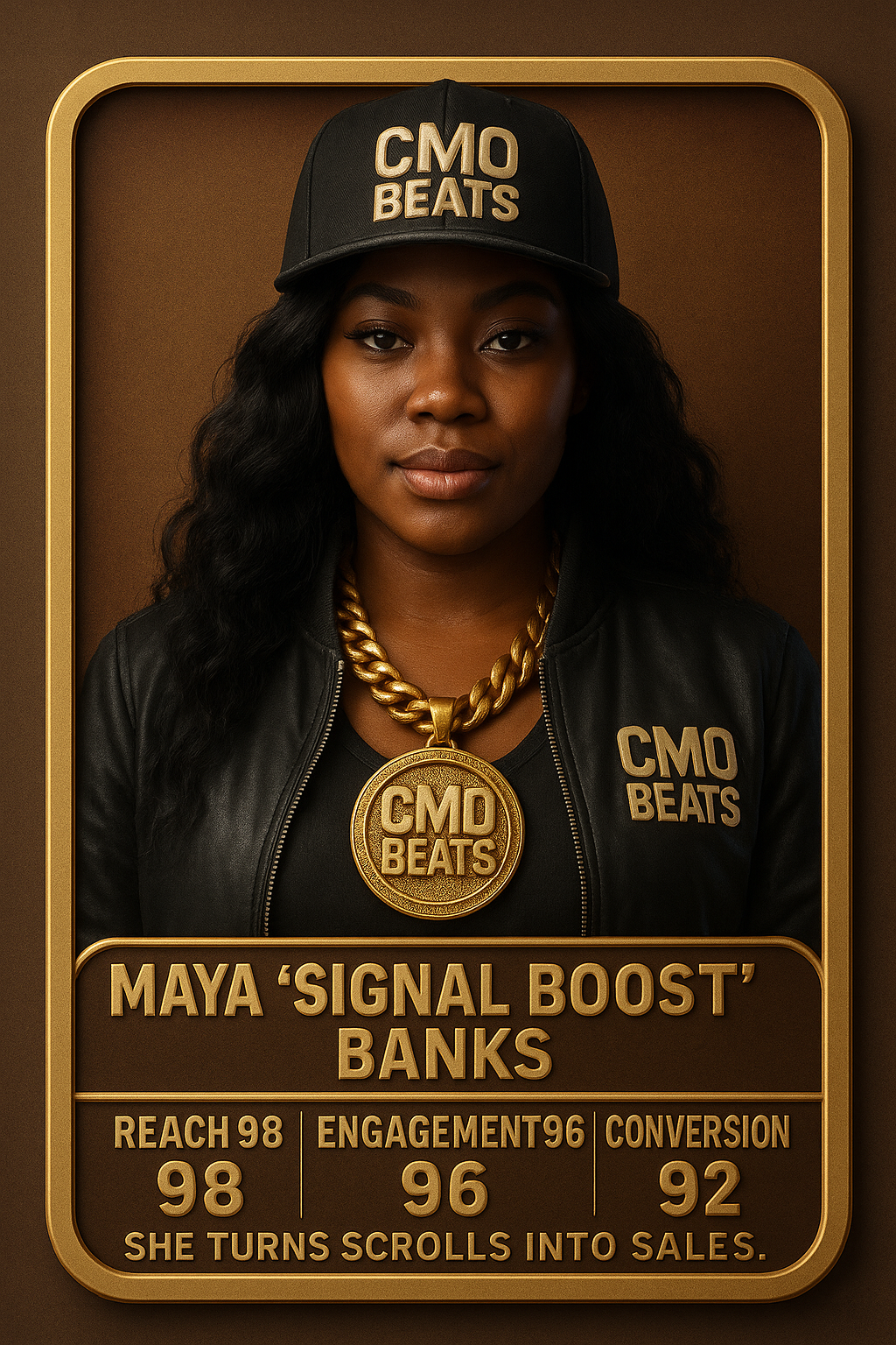 CMO Beats: Maya “Signal Boost” Banks (Gold Collectable)